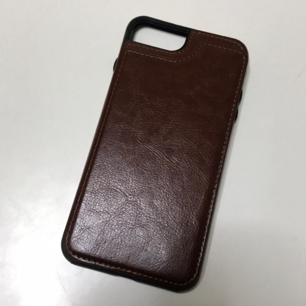iPhone 7 Plus leather case